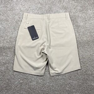 NEW Primo Shorts Men's 30 9" Inseam Light Khaki Tan Performance Stretch Golf NWT